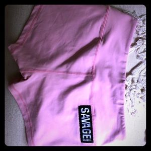 Pink Savage Barbell NWOT smalls